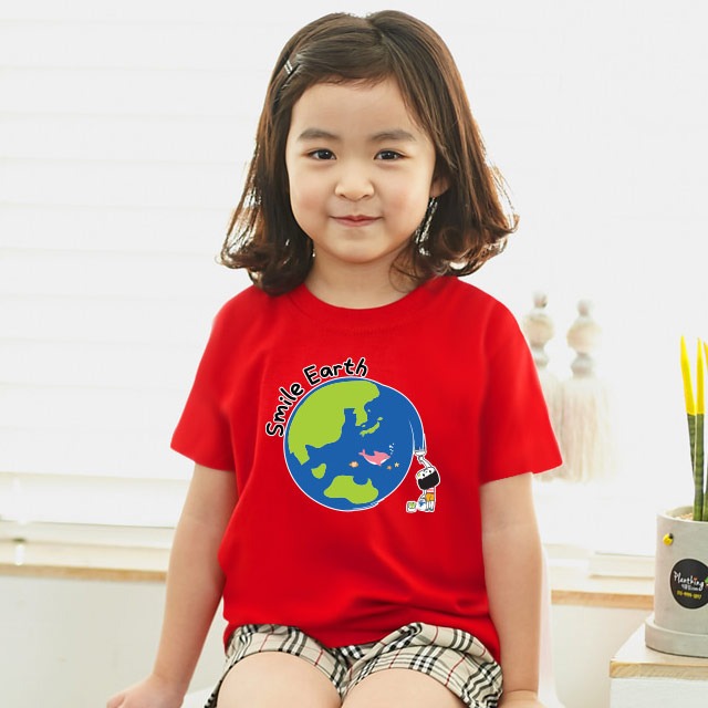 제이디뉴 쿨론 아트티셔츠 반팔 지구를 그려요 여름성경학교 티셔츠