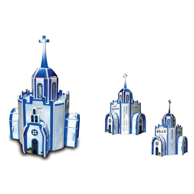 성경마을 3D 입체퍼즐 교회마을 - 평화교회