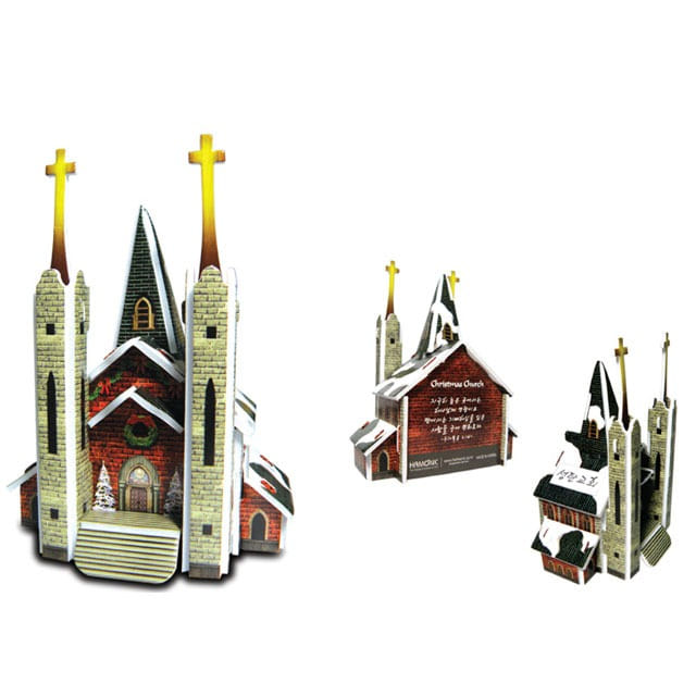 성경마을 3D 입체퍼즐 교회마을 - 성탄교회