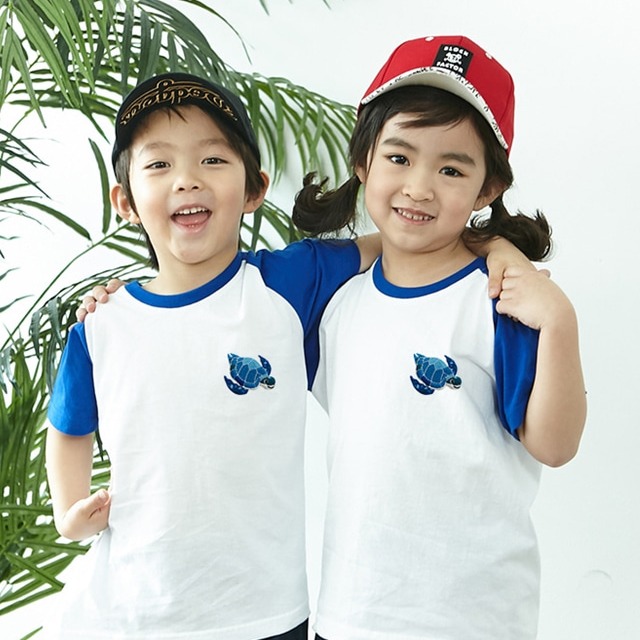제이디 나그랑 와펜자수 반팔 거북이의꿈 여름성경학교 티셔츠