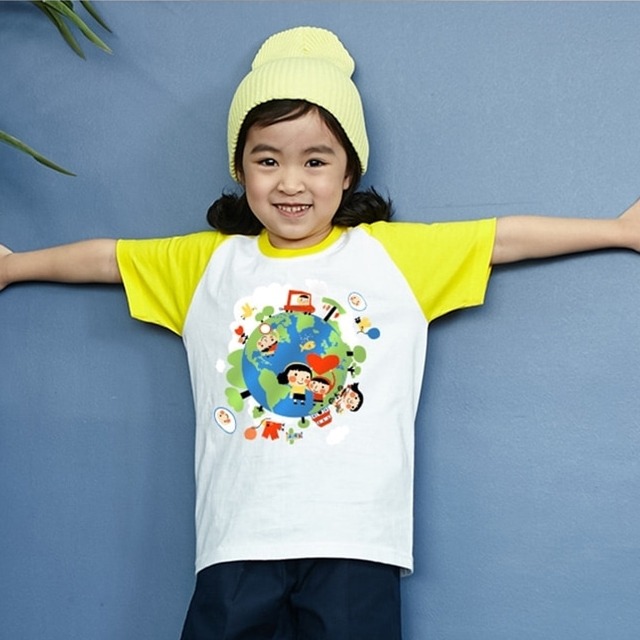 제이디뉴 나그랑 아트티셔츠 반팔 생명의빛 지구 여름성경학교 티셔츠 (국내산 100%순면)