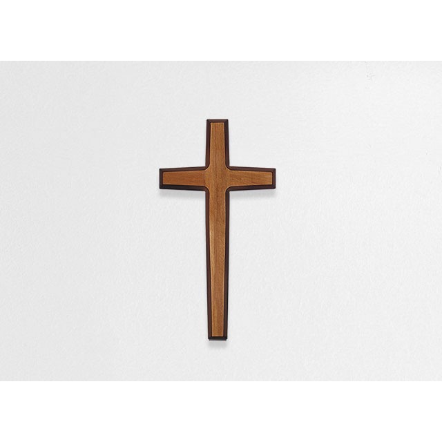 유럽산 너도밤나무 원목 십자가 KJ-5 믿음십자가 소 체리 교회심방선물