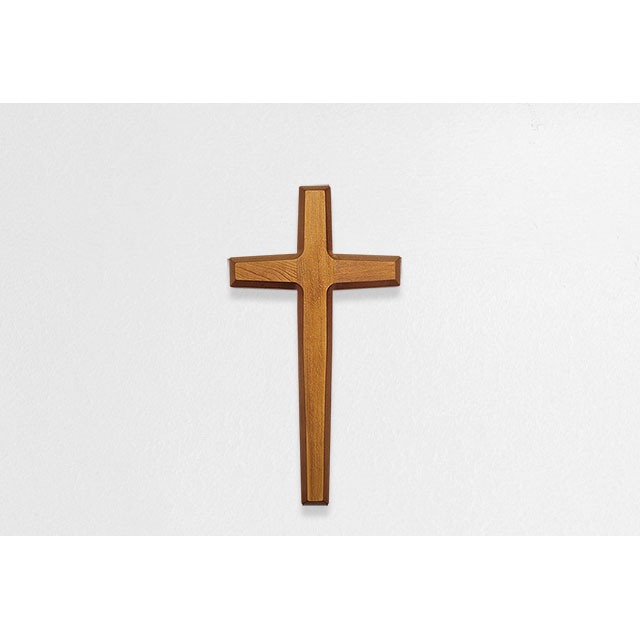 유럽산 너도밤나무 원목 십자가 KJ-6 믿음십자가 소 월넛 교회심방선물